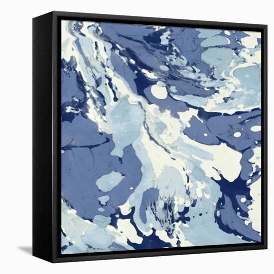 Marbleized I-Danielle Carson-Framed Stretched Canvas