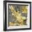 Marbleized in Gold and Grey I-Danielle Carson-Framed Art Print