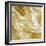 Marbleized in Gold and Silver-Danielle Carson-Framed Art Print