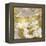 Marbleized in Gold and Silver-Danielle Carson-Framed Stretched Canvas