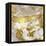 Marbleized in Gold and Silver-Danielle Carson-Framed Stretched Canvas