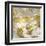 Marbleized in Gold and Silver-Danielle Carson-Framed Art Print