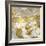 Marbleized in Gold and Silver-Danielle Carson-Framed Art Print