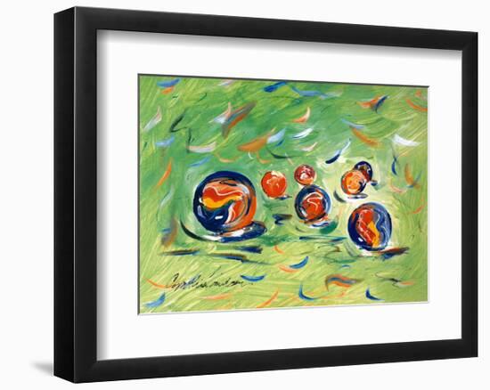 Marbles-Cynthia Hudson-Framed Art Print