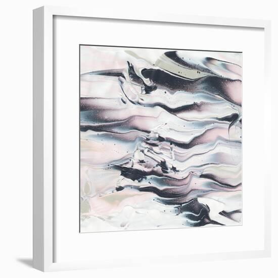 Marbling V Crop-Piper Rhue-Framed Art Print