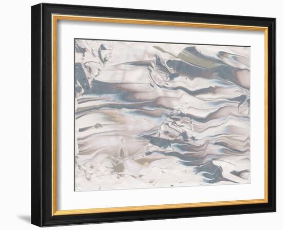 Marbling V Neutral-Piper Rhue-Framed Art Print