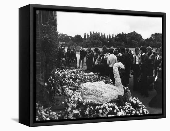 Marc Bolan's Funeral-null-Framed Premier Image Canvas