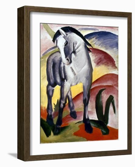 Marc: Grey Horse, 1911-Franz Marc-Framed Giclee Print