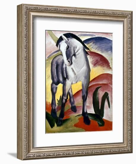 Marc: Grey Horse, 1911-Franz Marc-Framed Giclee Print