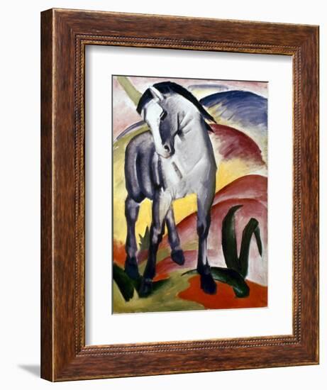 Marc: Grey Horse, 1911-Franz Marc-Framed Giclee Print