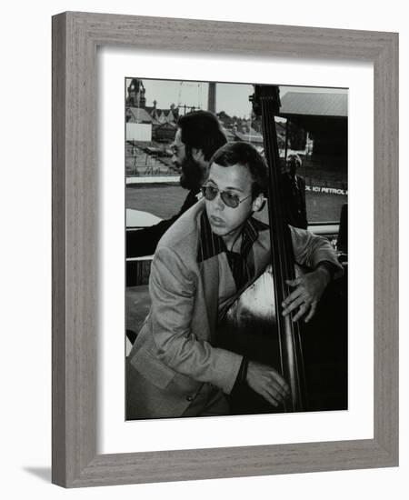 Marc Johnson and Bill Evans at the Newport Jazz Festival, Ayresome Park, Middlesbrough, 1978-Denis Williams-Framed Photographic Print