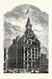The Western Union Telegraph Building, New York, Was Completed in 1875. Usa-Marc Nattier-Framed Giclee Print