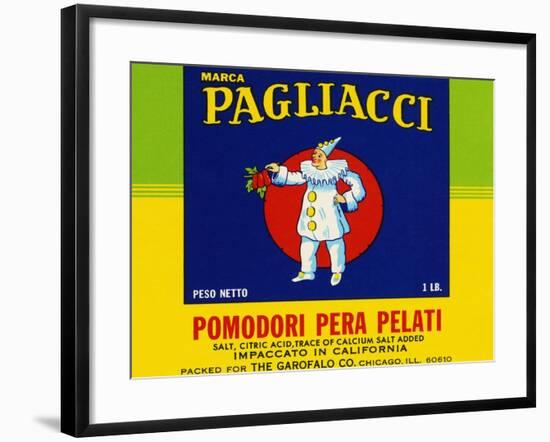 Marca Pagliacci Pomodori Pera Pelati-null-Framed Art Print