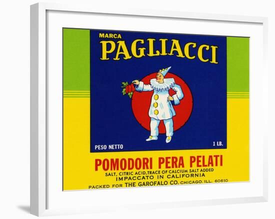 Marca Pagliacci Pomodori Pera Pelati-null-Framed Art Print