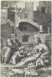 Les deux femmes au Zodiaque-Marcantonio Raimondi-Collectable Print