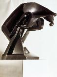 Coeur Volant (detail)-Marcel Duchamp-Framed Art Print
