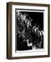 Marcel Duchamp Walking down Stairs in exposure of Famous Painting "Nude Descending a Staircase"-Eliot Elisofon-Framed Photographic Print