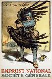 World War I: French Poster-Marcel Falter-Framed Premier Image Canvas