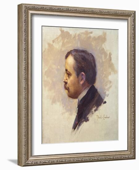 Marcel Prevost (1862-1941) (Oil on Canvas)-Paul Chabas-Framed Giclee Print