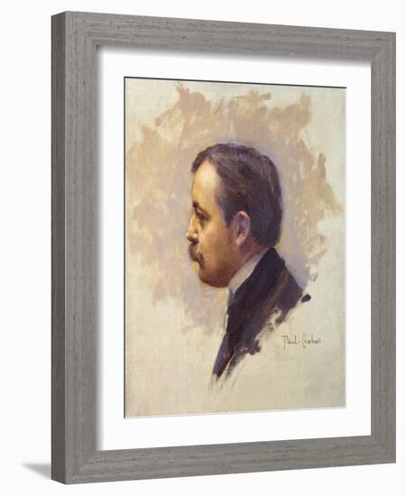 Marcel Prevost (1862-1941) (Oil on Canvas)-Paul Chabas-Framed Giclee Print