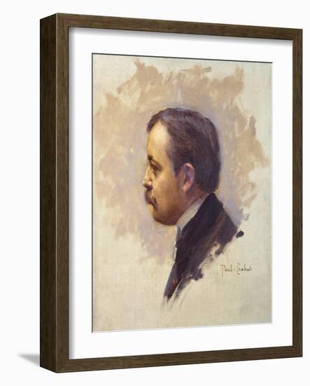 Marcel Prevost (1862-1941) (Oil on Canvas)-Paul Chabas-Framed Giclee Print