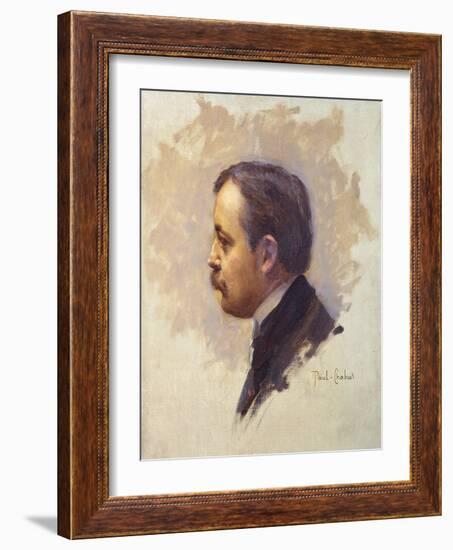 Marcel Prevost (1862-1941) (Oil on Canvas)-Paul Chabas-Framed Giclee Print