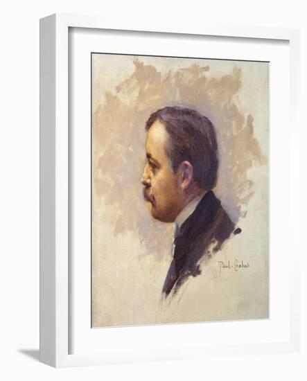 Marcel Prevost (1862-1941) (Oil on Canvas)-Paul Chabas-Framed Giclee Print