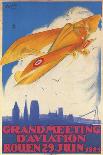 Grand Meeting Of Aviation-Marcel Vertes-Stretched Canvas