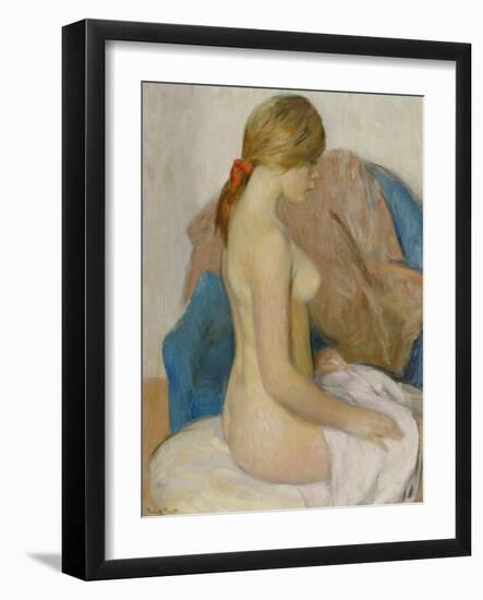 Marcela in Profile-Ramon Pichot-Framed Giclee Print