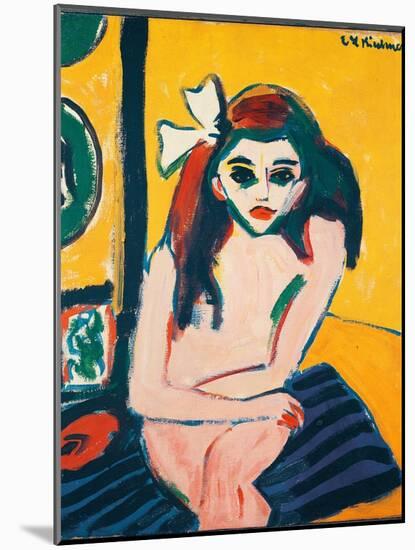 Marcella (Painting, 1909-1910)-Ernst Ludwig Kirchner-Mounted Giclee Print