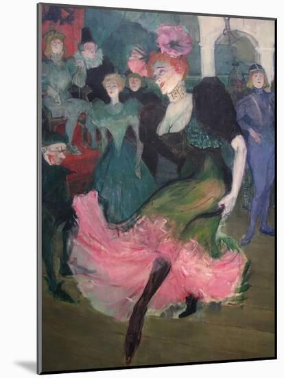 Marcelle Lender Dancing Bolero-Henri de Toulouse-Lautrec-Mounted Art Print
