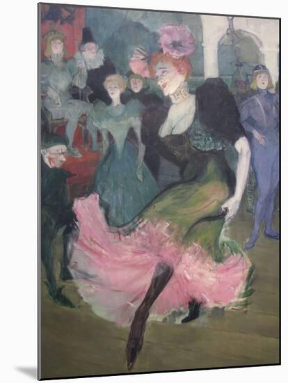 Marcelle Lender Dancing Bolero-Henri de Toulouse-Lautrec-Mounted Art Print