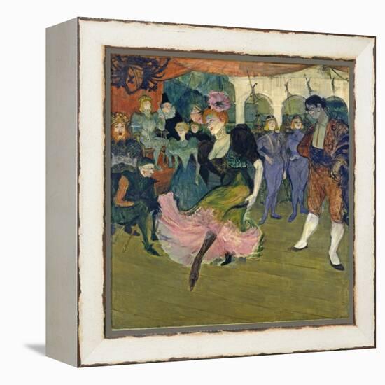 Marcelle Lender Dancing the Bolero in 'Chilperic', 1895-Henri de Toulouse-Lautrec-Framed Premier Image Canvas