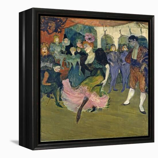 Marcelle Lender Dancing the Bolero in 'Chilperic', 1895-Henri de Toulouse-Lautrec-Framed Premier Image Canvas