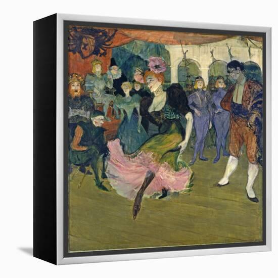 Marcelle Lender Dancing the Bolero in 'Chilperic', 1895-Henri de Toulouse-Lautrec-Framed Premier Image Canvas