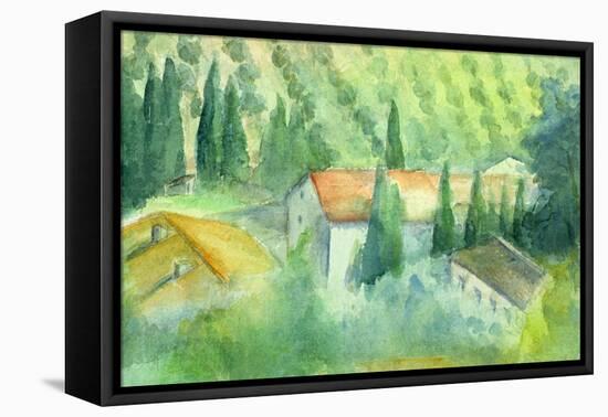 Marcelliana, Tuscany-Karen Armitage-Framed Premier Image Canvas