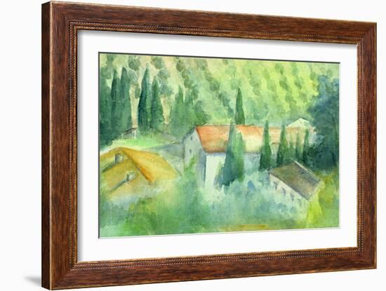 Marcelliana, Tuscany-Karen Armitage-Framed Giclee Print