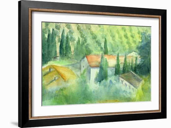 Marcelliana, Tuscany-Karen Armitage-Framed Giclee Print