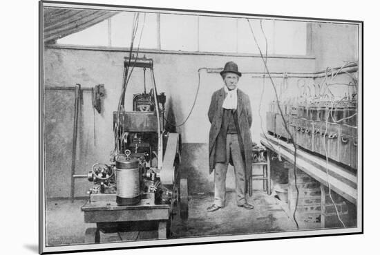 Marcellin Berthelot in His Laboratory in Meudon-Gribayedoff-Mounted Giclee Print