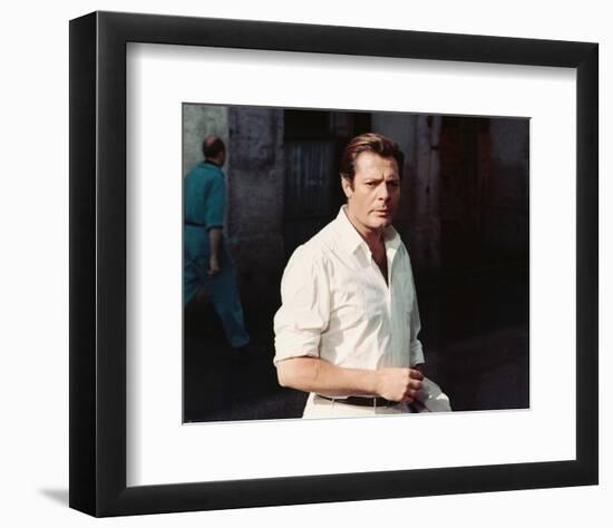 Marcello Mastroianni-null-Framed Photo