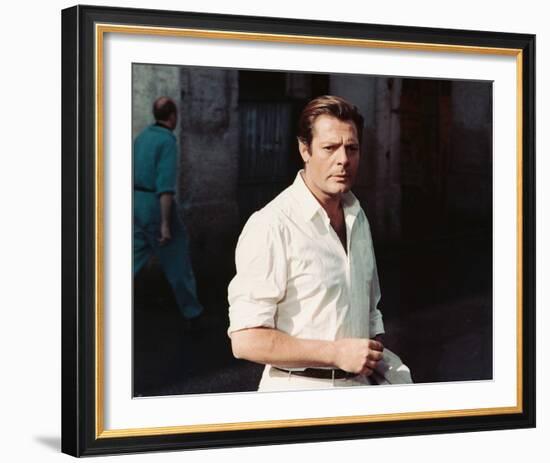 Marcello Mastroianni-null-Framed Photo