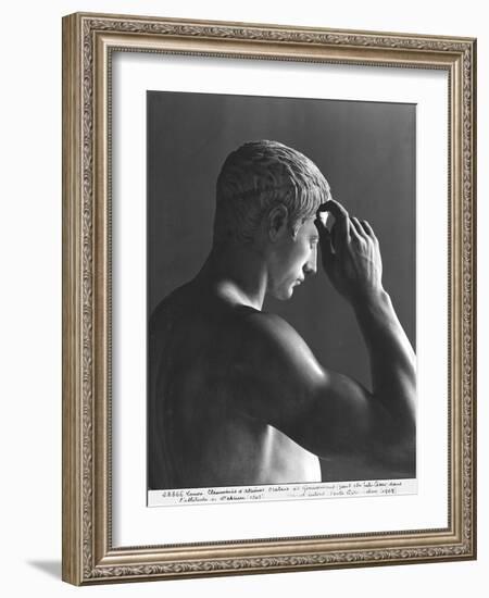 Marcellus as Mercury, Variously Identified as Germanicus, Caesar and Octavian, circa 23 BC-Cleomenes-Framed Giclee Print