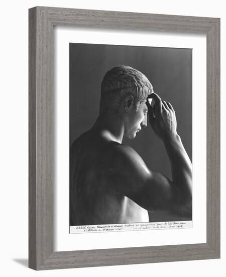 Marcellus as Mercury, Variously Identified as Germanicus, Caesar and Octavian, circa 23 BC-Cleomenes-Framed Giclee Print