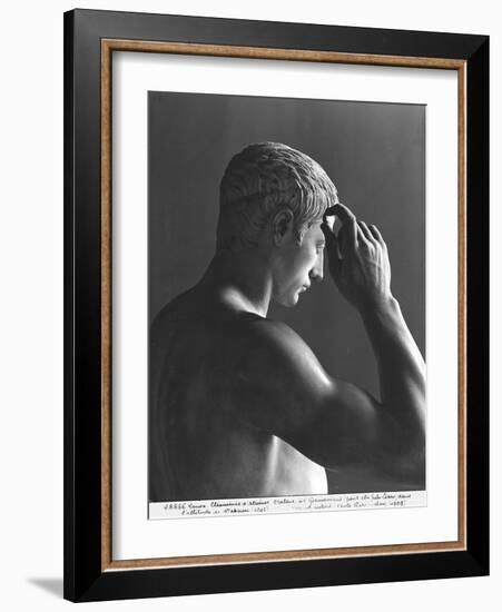 Marcellus as Mercury, Variously Identified as Germanicus, Caesar and Octavian, circa 23 BC-Cleomenes-Framed Giclee Print