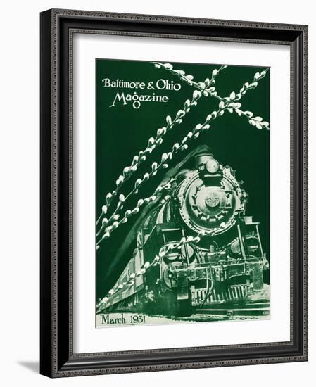 March 1931-Charles H. Dickson-Framed Giclee Print