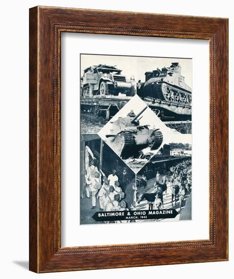 March. 1942-null-Framed Giclee Print