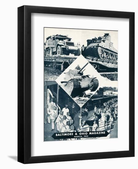 March. 1942-null-Framed Giclee Print