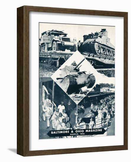 March. 1942-null-Framed Giclee Print