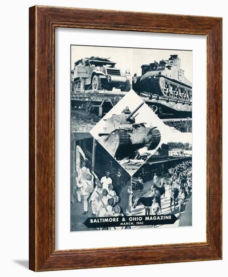 March. 1942-null-Framed Giclee Print