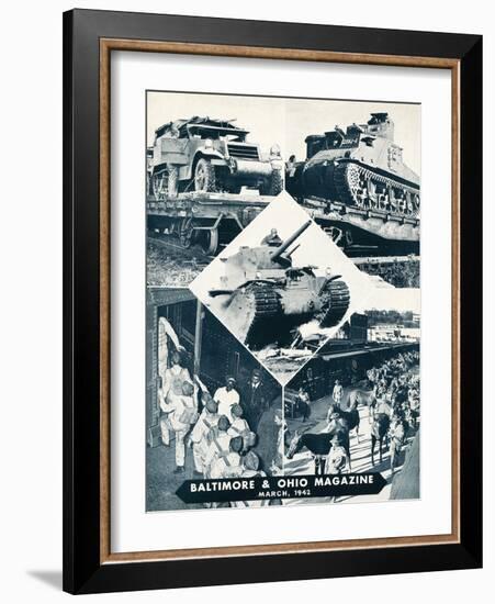 March. 1942-null-Framed Giclee Print